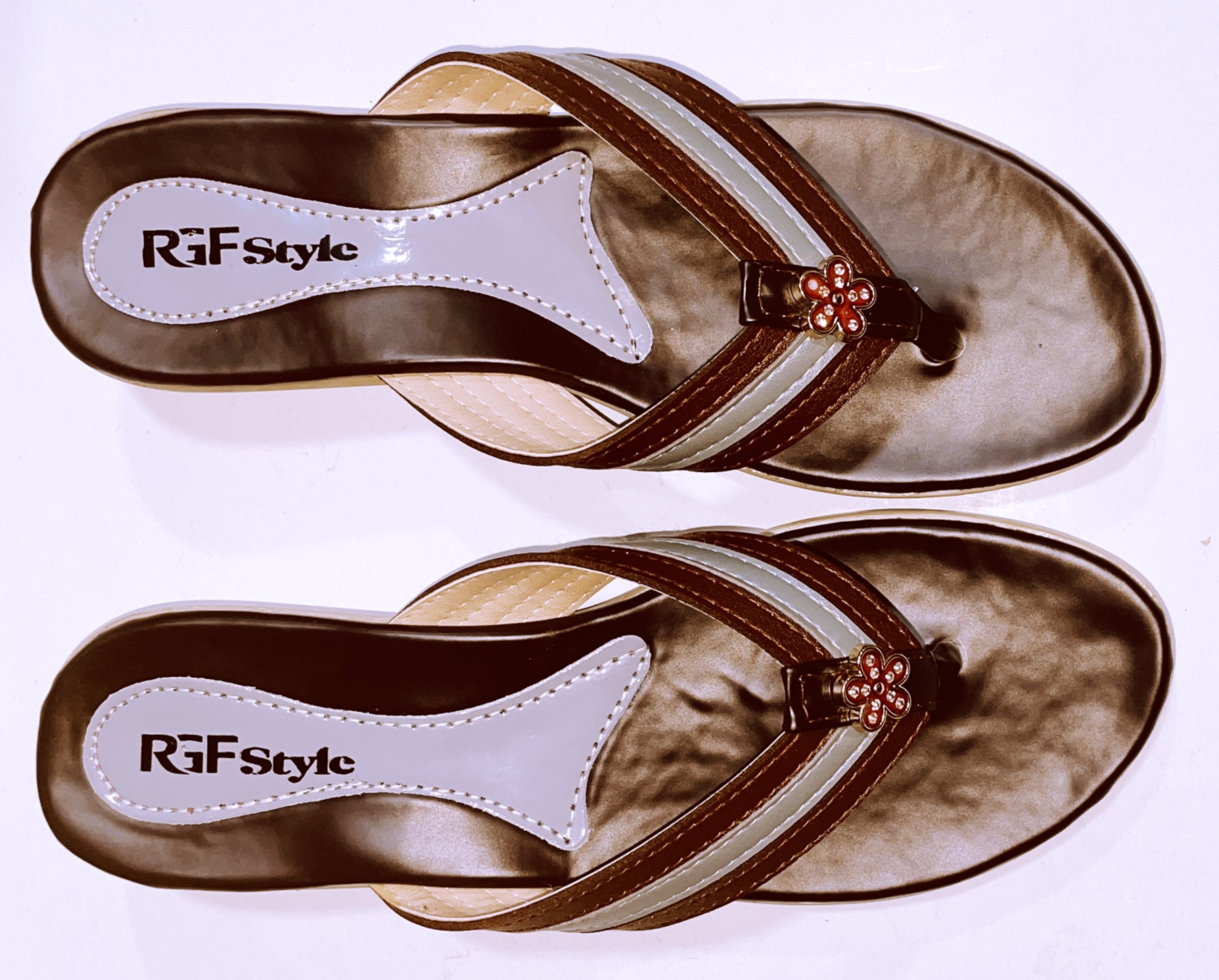 Sandals for Women 766 Brown