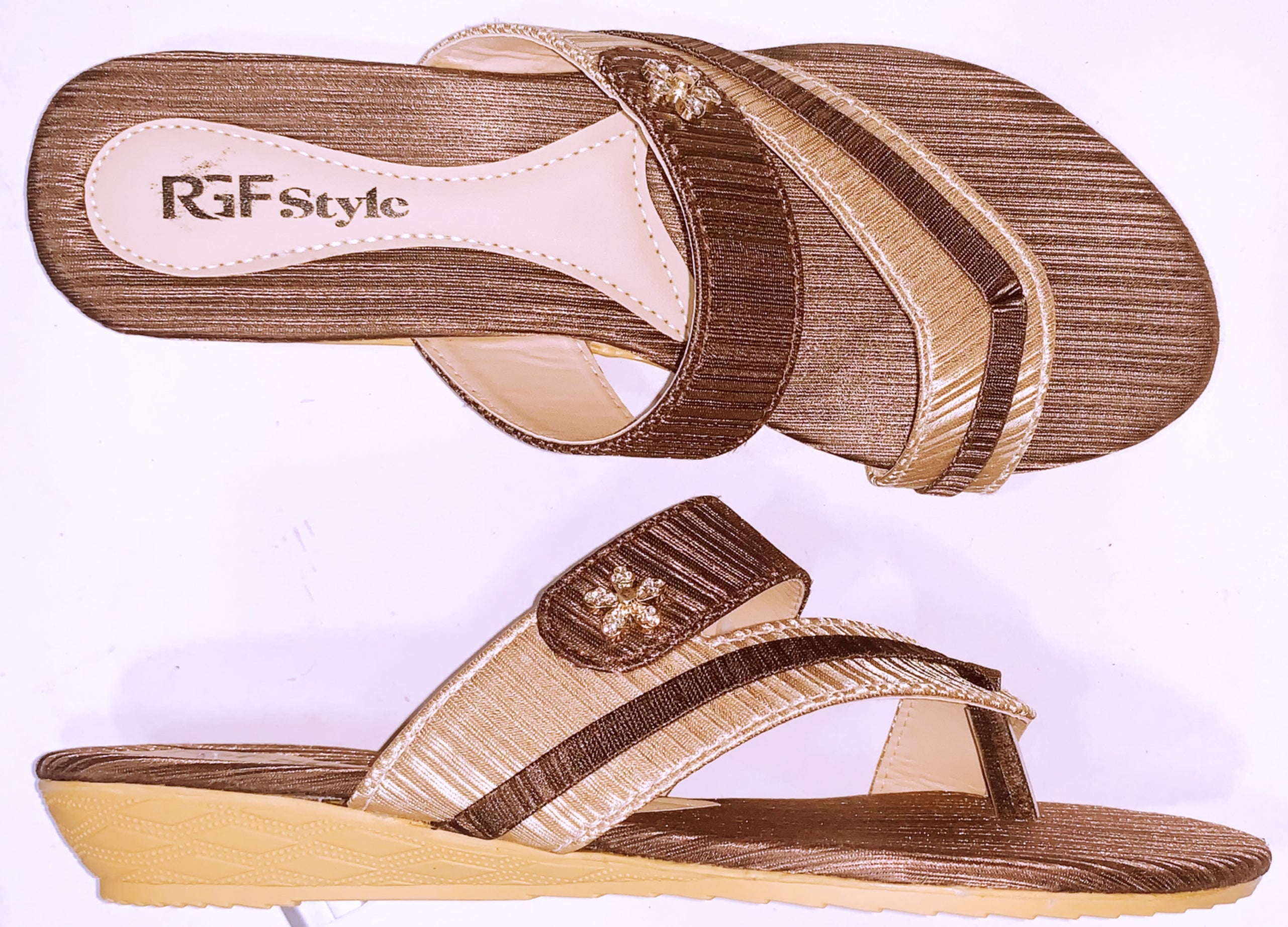 Sandals for Women 808D  Brown